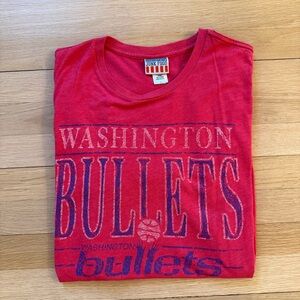 Junk Food Clothing | Vintage Washington Bullets Tshirt | Size: Large